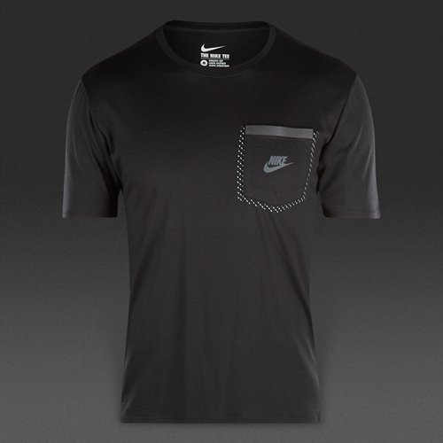 Nike Sportswear Reflective Pocket Tee Black / Anthracite for Men